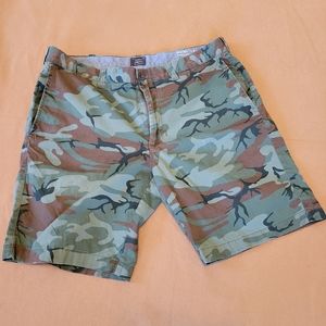 J. CREW Camo Chino Shorts